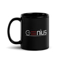 Genius Jr. Black Glossy Mug