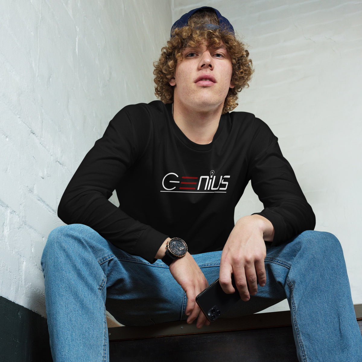 Genius Unisex Long Sleeve Tee