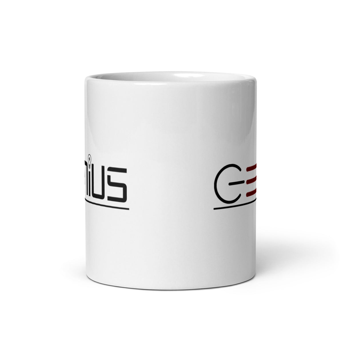 Genius White Glossy Mug