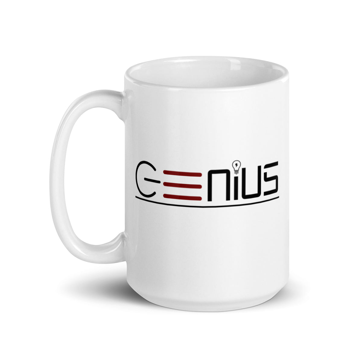 Genius White Glossy Mug