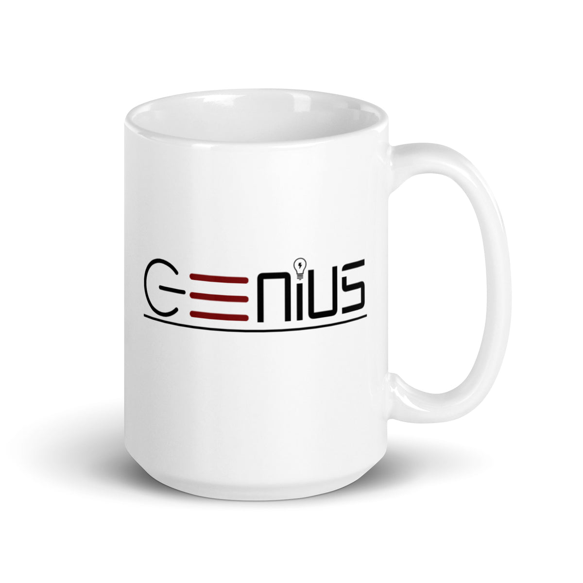 Genius White Glossy Mug